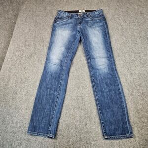 Paige Jimmy Jimmy Skinny Jeans Adrina Wash Blue Denim Actual(31x32)